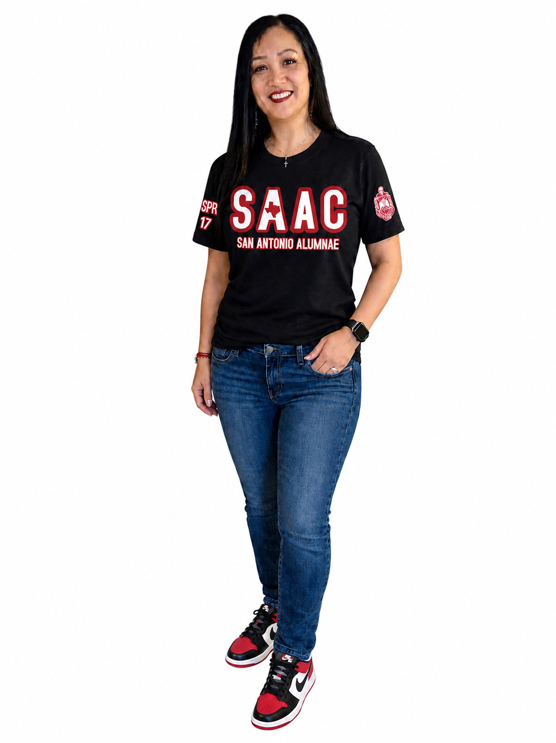 EXCLUSIVE - CUSTOM TSHIRT - SAN ANTONIO (TX) ALUMNAE - SPRING 2017