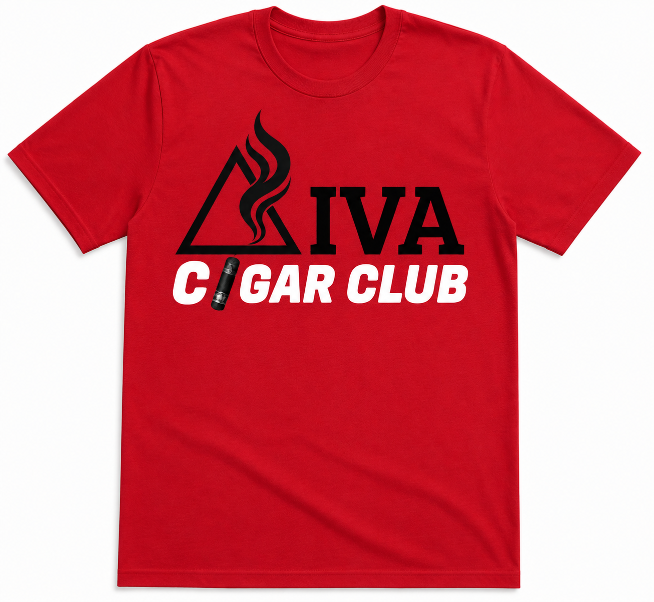 Diva Cigar Club Tshirt - RED DriFit