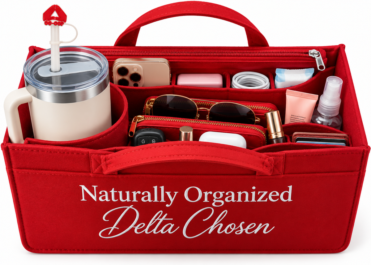 TOTE INSERT - GET ORGANIZED!