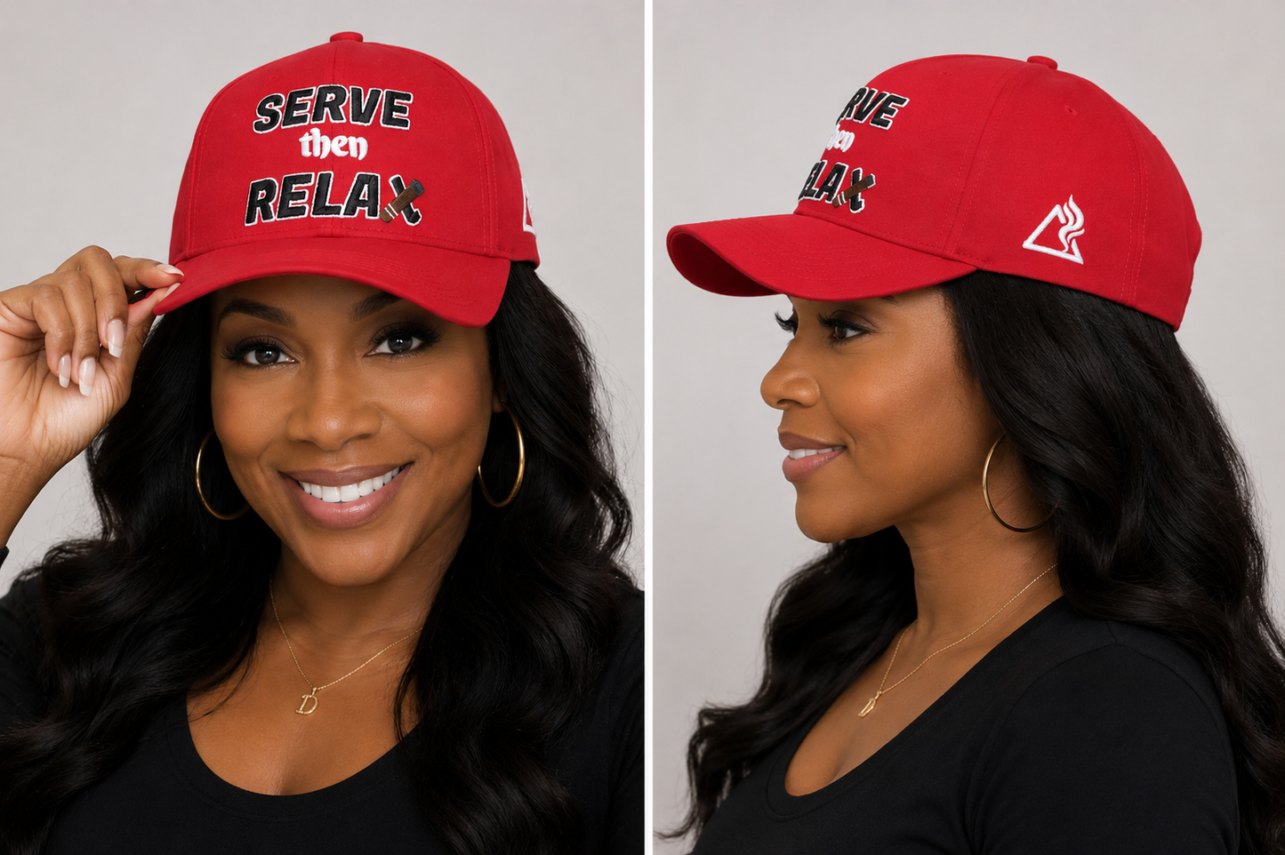 Hat - Serve Then Relax!
