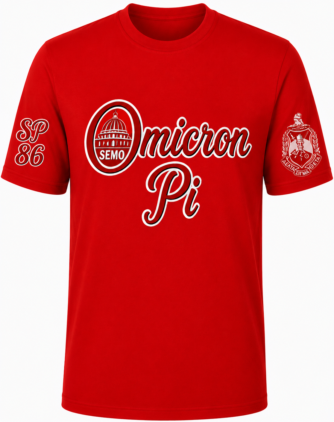 OMICRON PI - Short Sleeve Custom Tshirt