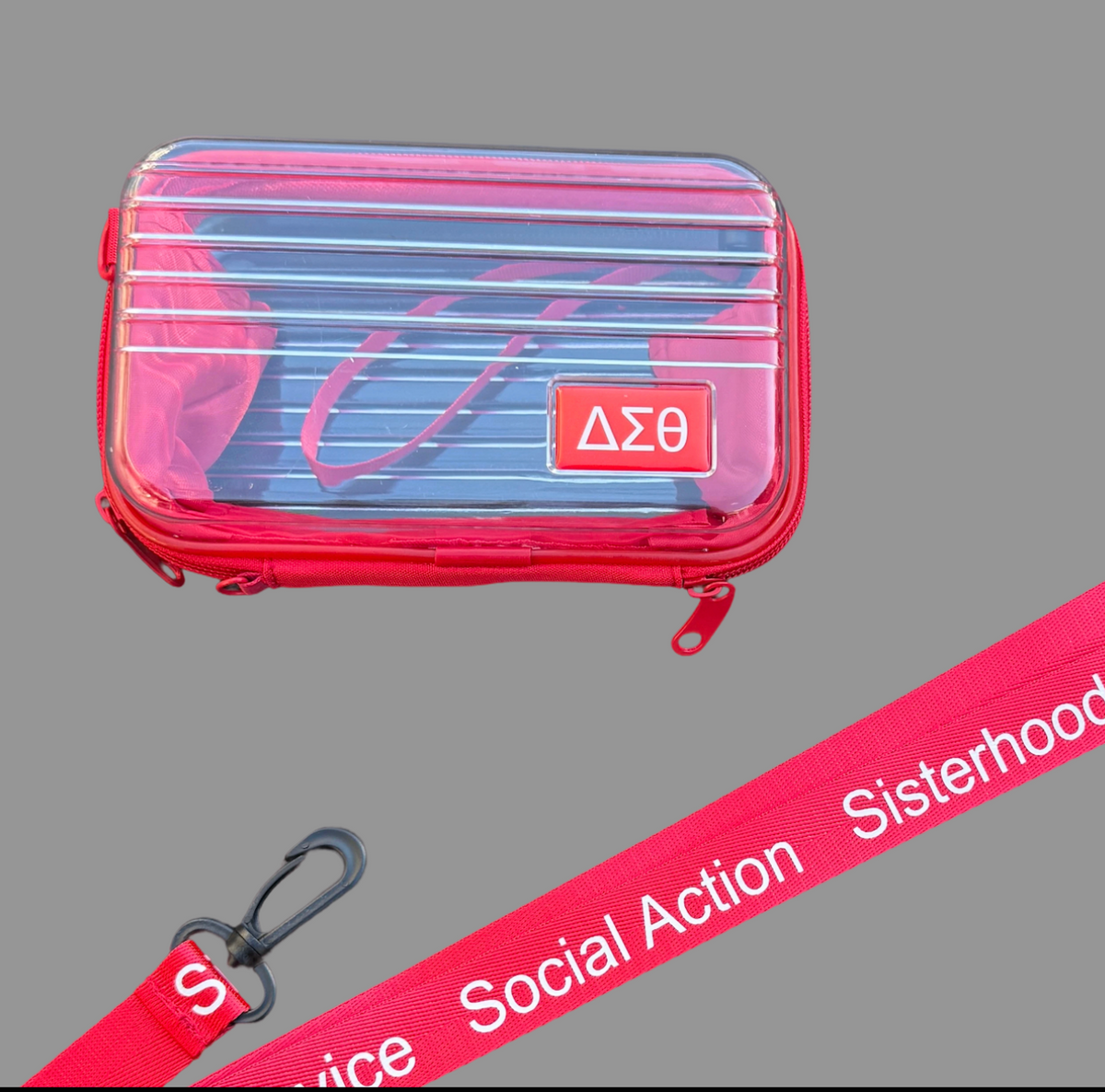 Sports Arena / Concert  Bundle! - Clear Purse and Branded Fan